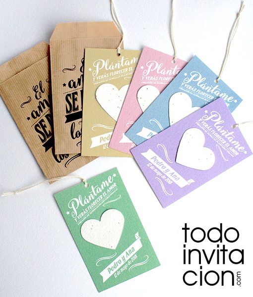 invitaciones de boda de semillas papel plantable martina d p coraz 211 n de semillas plantable 3 bodas invitaciones y detalles originales todoinvitacion invitaciones de boda de semillas papel plantable martina d p coraz 211 n de semillas plantable 3 bodas invitaciones y detalles originales todoinvitacion