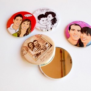 espejos personalizados para invitados