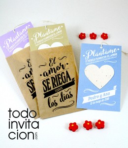 papel de semillas plantable para detalle de invitados boda bautizo comunion