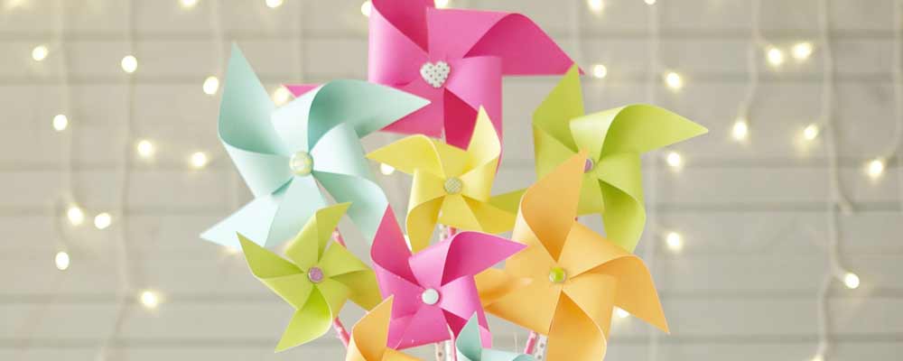 tinción Llamarada Escalofriante ▷ Molinetes de papel para decorar en cualquier celebración - invitaciones y  detalles originales