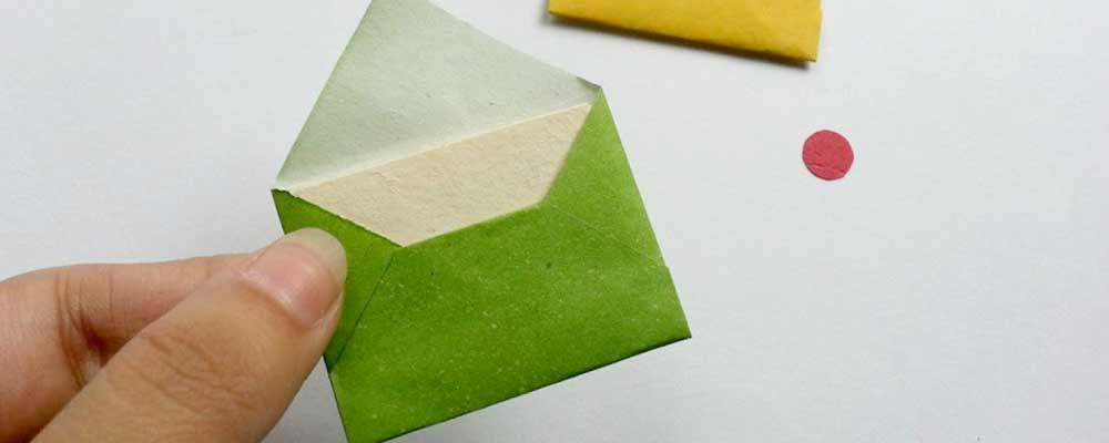 Cómo hacer sobres de papel originales 