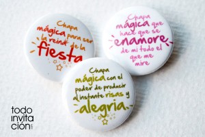 chapas magicas divertidas para bodas