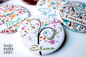 espejos personalizados con nombres para bodas y despedidas