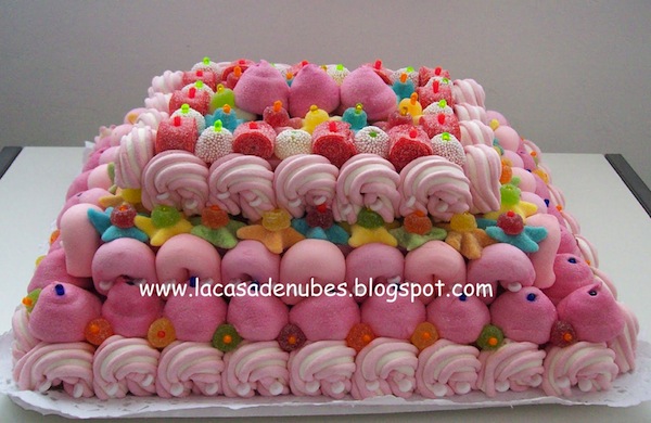 ▷ Tarta de Chuches Paso a Paso // Comuniones, Bodas, Cumpleaños..