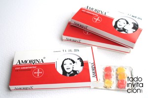 caja medicamento para bodas