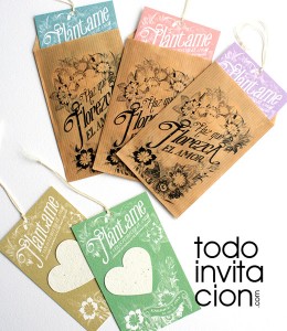 papel de semillas plantable para detalle de invitados boda bautizo comunion