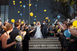 Suelta de globos en tu boda
