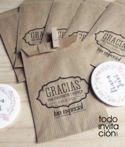 bolsas kraft para detalles de invitados