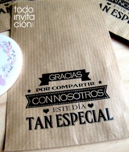 bolsas kraft para detalles de invitados