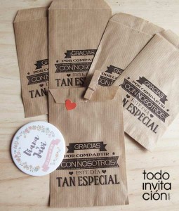 bolsas kraft para detalles de invitados