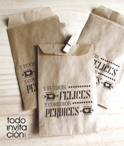 bolsas kraft para detalles de invitados