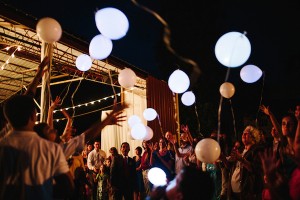 Suelta de globos en tu boda