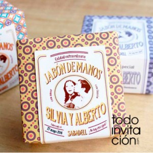 jabon vintage artesanal para bodas