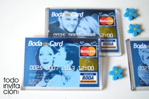 iman tarjeta de credito boda card