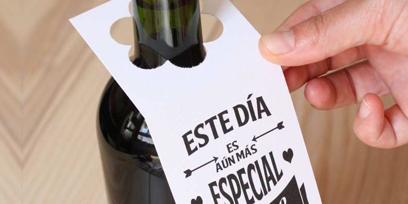 etiquetas vino para bodas