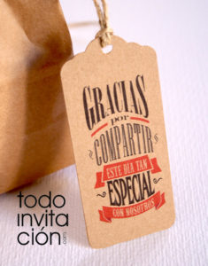 etiquetas de kraft. para detalles boda comunion bautizo reglos