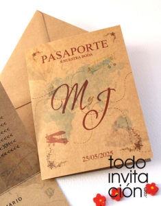 invitacion viaje pasaportee