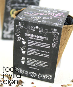 kit semillas regalo boda