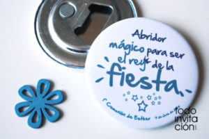 abridores personalizado magicos comunion