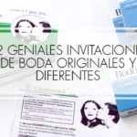 invitaciones de boda diferentes y originales