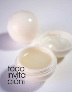 bálsamo labial personalizado boda comunión bautizo bola