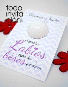 bálsamo labial personalizado boda comunión bautizo bola