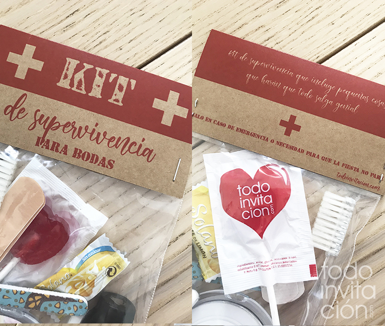 Kit Supervivencia para Bodas