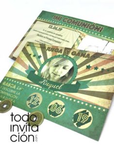 invitacion comunion original