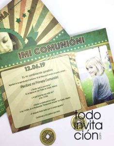 invitacion comunion original