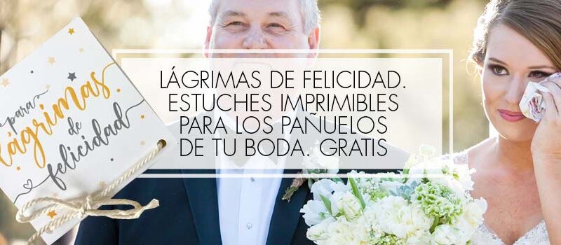 lagrimas de felicidad pañuelos estuches para imprimir gratis