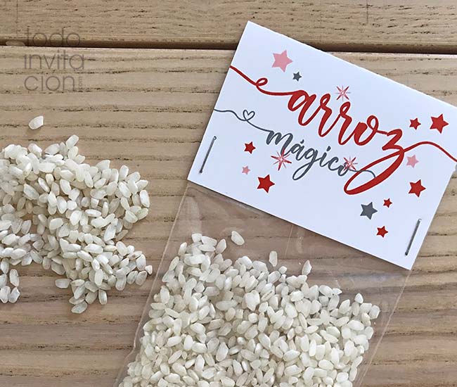 etiquetas gratis para bolsas de arroz de boda