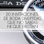 invitaciones de boda divertidas y distintas