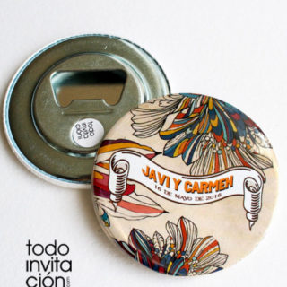 abridor personalizado bodas