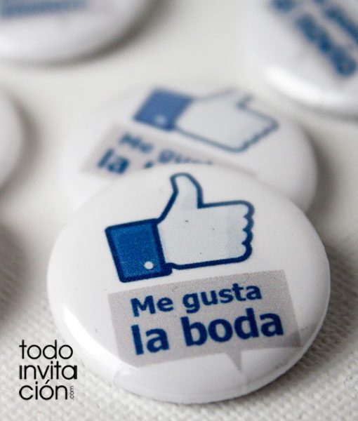 chapas divertidas para bodas me gusta