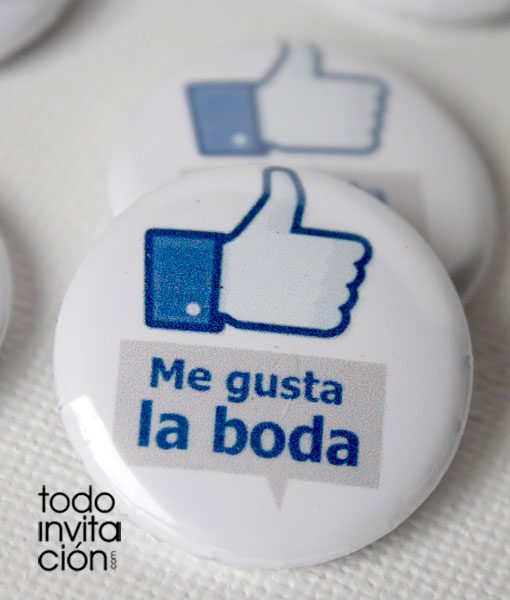 chapas divertidas para bodas me gusta