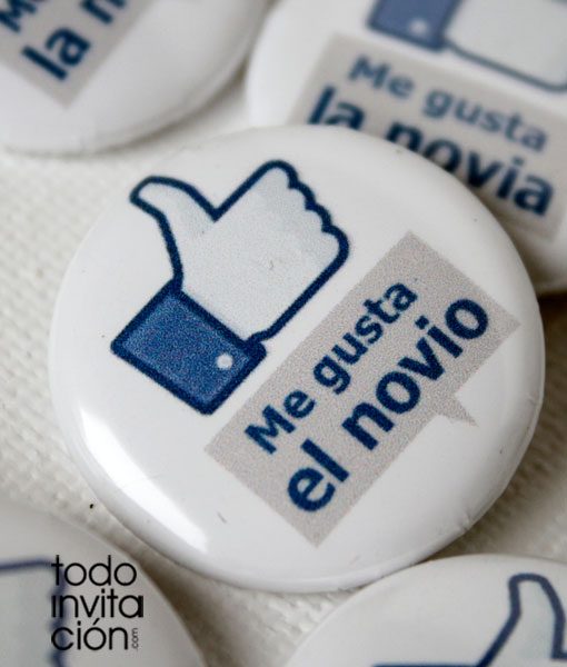 chapas divertidas para bodas me gusta