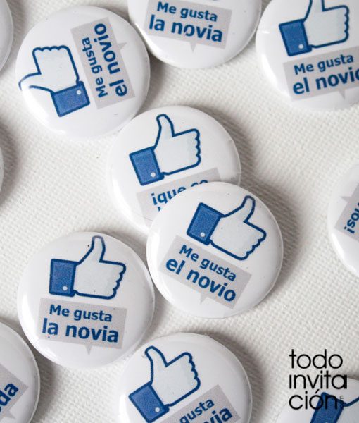 chapas divertidas para bodas me gusta