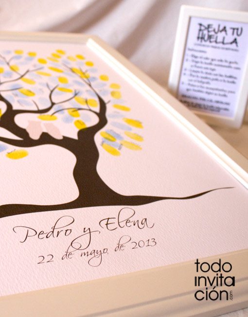 cuadro arbol de huellas boda 22