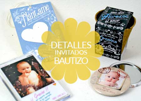 detalles para bautizos