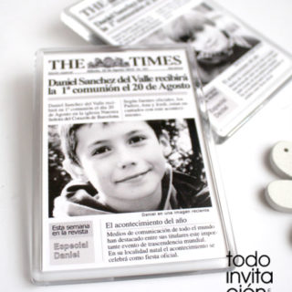 iman portada de periodico para comunion