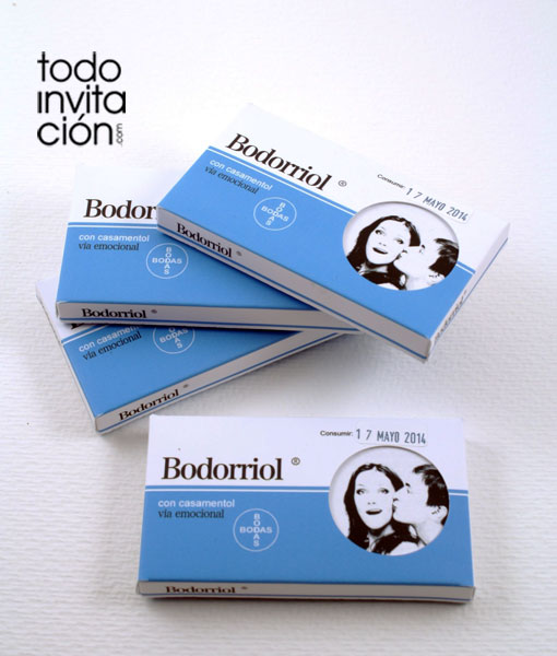 ▷ Invitación de medicamento Bodorriol | Todoinvitación