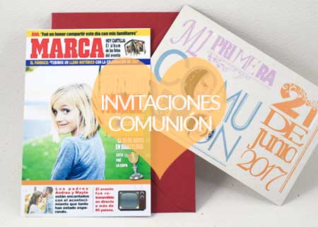 invitaciones comunion