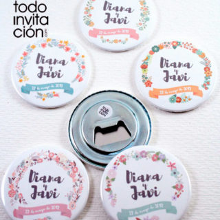 abridor flores detalle invitados boda