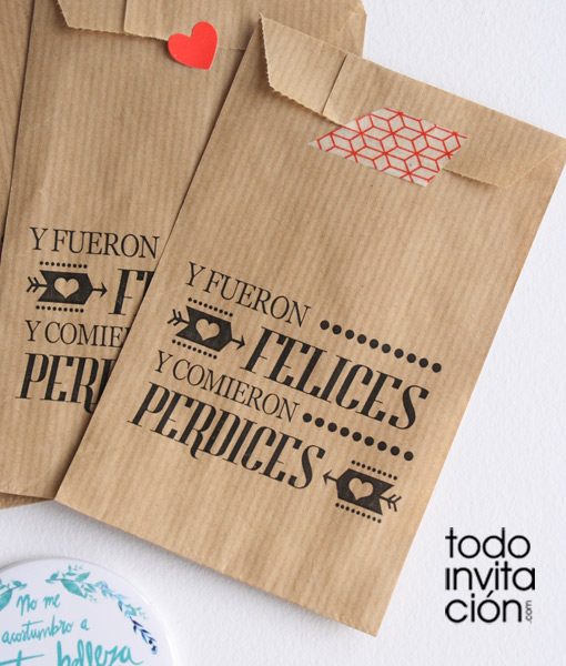 bolsas kraft detalles regalos bodas bautizos comuniones