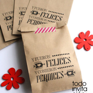 bolsas kraft detalles regalos de boda bautizo comunion