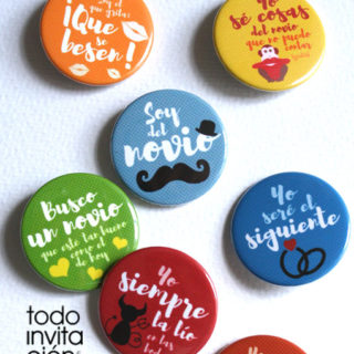 CHAPAS DIVERTIDAS FRASES DE BODA