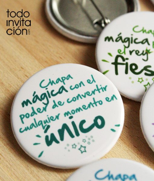 chapas magicas para bodas