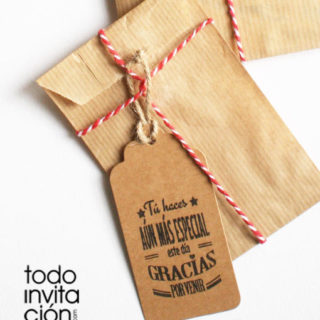 etiquetas kraft para detalles bodas comuniones y bautizos
