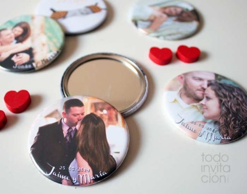 espejos foto boda personalizados