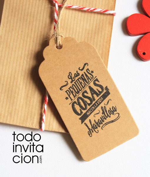 etiquetas karft para eventos detalles y regalos